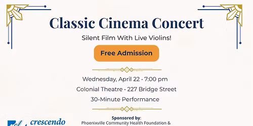 Classic Cinema Concert at Colonial Theatre