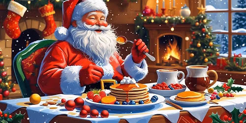 Pottery Painting and Breakfast with Santa