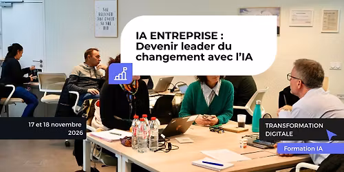 FORMATION INTER I Devenir leader du changement avec l\u2019Intelligence Artificielle