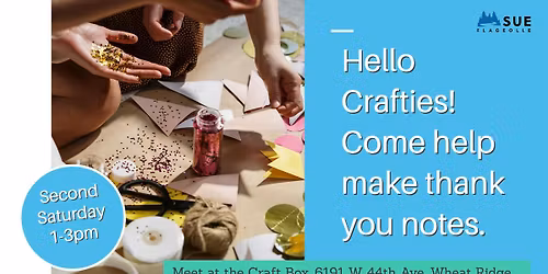 Post Card Pop Up Crafting Event