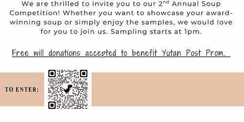 2nd Annual Soup Competition