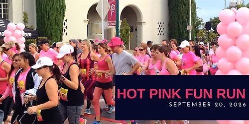 Hot Pink Fun Run - Bubbles & Brews