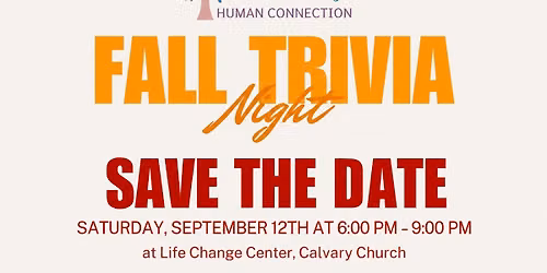 Fall Trivia Night - Healing With Human Connection