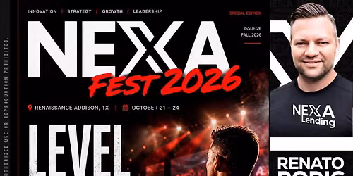 NEXA Fest 2026 - You\u2019re invited! (Team Renato)
