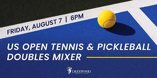 US Open Tennis & Pickleball Doubles Mixer