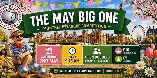 The Big One at Vauxhall - 2 May