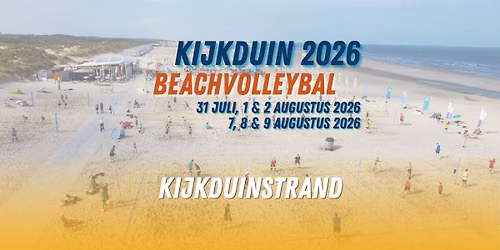 Kijkduin 1 & 2 | Beachvolleybal Toernooi