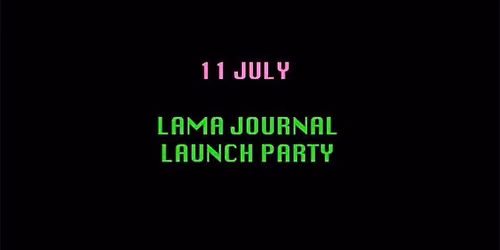 LAMA Journal Launch Party!