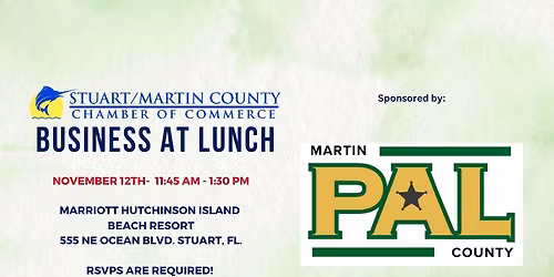 2025 Business At Lunch Nov. 12th