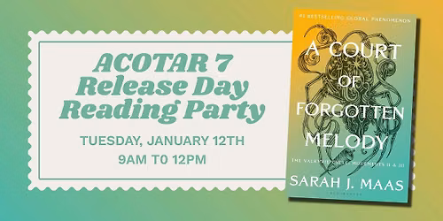 ACOTAR 7 Release Day Reading Party