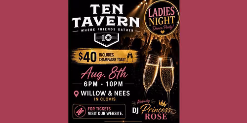 Ladies Night at Ten Tavern