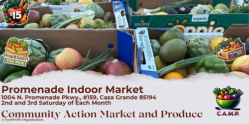 C.A.M.P. @ Promenade Indoor Market (TEMP LOC: PINAL COUNTY COWBOY CHURCH (Casa Grande)