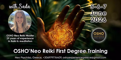 OSHO Neo Reiki First Degree Training