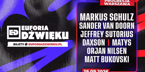 Euforia Dźwięku | Progresja Warszawa | 26.09.2026