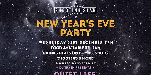 New Year's Eve at The Shooting Star