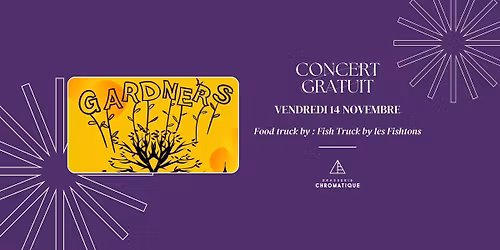 \ud83c\udfb8 Concert - Gardners \ud83c\udfb8