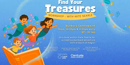Find Your Treasures - FREE Kids Workshops