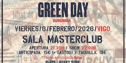 Festival de Tributos AMERICAN ROCK PUNK (Vigo)