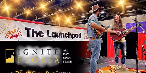 IGNITE Peoria Presents \u201cThe Listening Room\u201d Mobile Open Mic Community Live From The Launchpad \ud83d\ude80\u2728