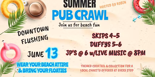 Summer Pub Crawl
