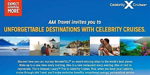 AAA Travel and Celebrity Cruises