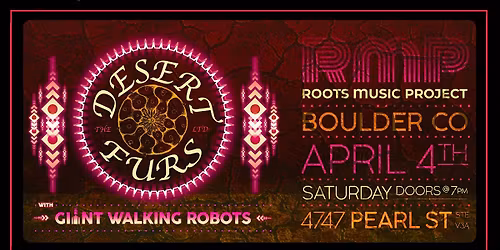 The Desert Furs and Giant Walking Robots