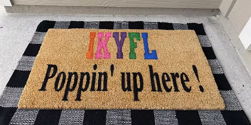 Aurea Mat Studio: Porch & Paint Doormat Workshop