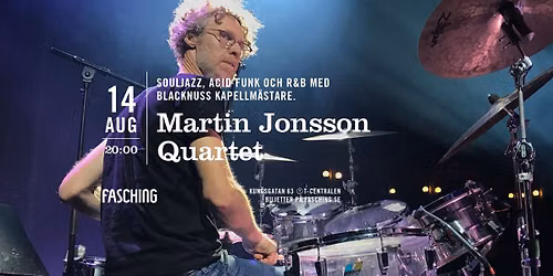 Martin Jonsson Quartet | Fasching, Stockholm