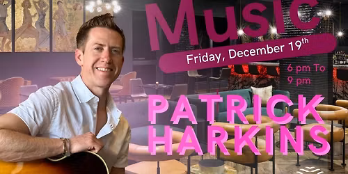 Live music at the Missy Sippi Rooftop Lounge inside the Sheraton Flowood with Patrick Harkins