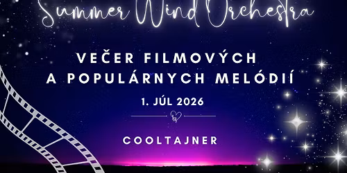 Ve\u010der filmov\u00fdch a popul\u00e1rnych mel\u00f3di\u00ed 2026 | Summer Wind Orchestra