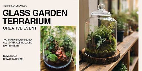 Glass Garden Terrarium Workshop | Brewmaster's Taproom \u2013 Renton