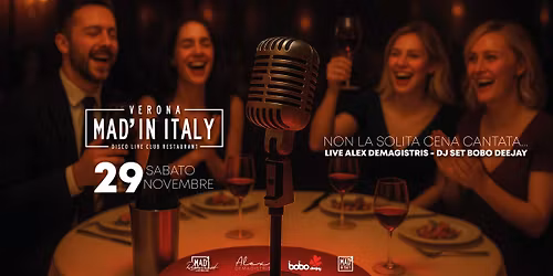 MAD VIBES - Live ALEX DE MAGISTRIS  \/ Disco BOBO DJ