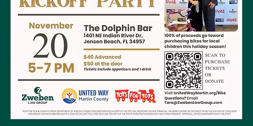 Zweben Law Group Bike Drive Kickoff Party