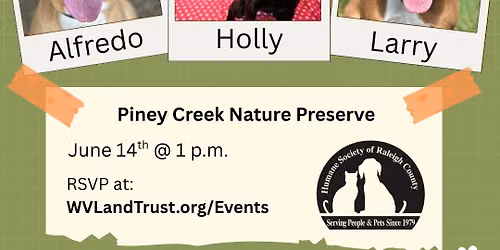 Tails on Trails: Piney Creek Preserve