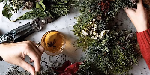 Holiday Wreath Workshop with Proletariat Wine Company + Posies Floral