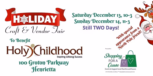 Holy Childhood 2 Day Craft and Vendor Fair