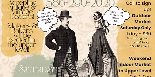 The Conservatory Presents, Our May Flea Market