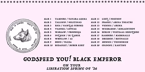 Godspeed You! Black Emperor \/ Kristof Hahn (Swans) \u2022 Schlachthof Wiesbaden