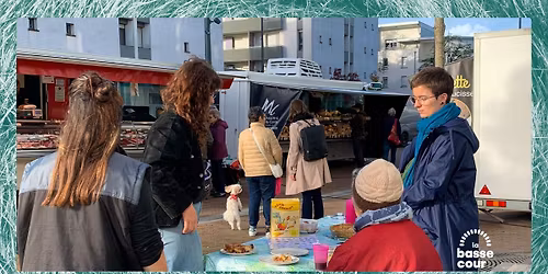  La Basse Cour au march\u00e9 | Venez d\u00e9guster et discuter sur la place du march\u00e9 !