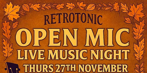 Open Mic & Live Music Night