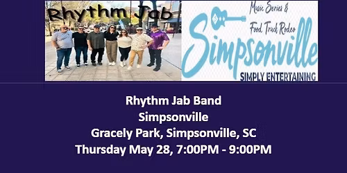 Rhythm Jab Band - Simpsonville Music Series
