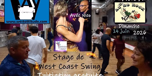 Stage West Coast Swing avec initiation gratuite \u00e0 Montauban