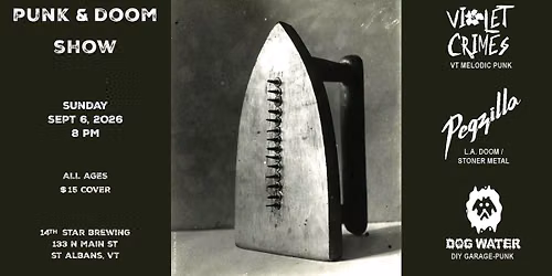 A night of Doom and Punk at 14th Star Brewing
