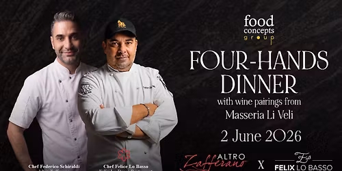  Four-hands Dinner : Altro Zafferano x Felix lo Basso - Day 1