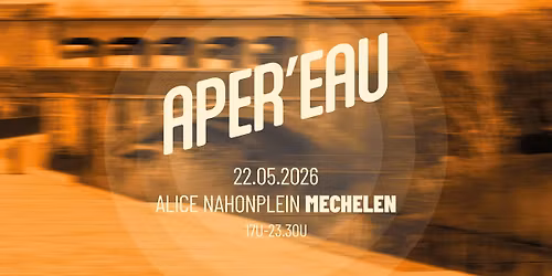 22.05.2026 | Mechelen | Alice Nahonplein
