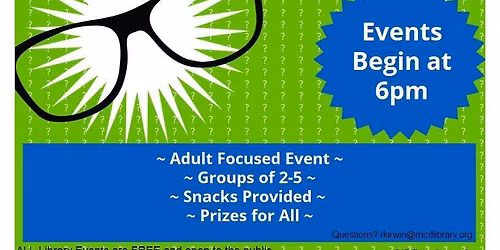 Adult Trivia Night at the Ludington Library