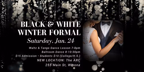Black & White Winter Formal