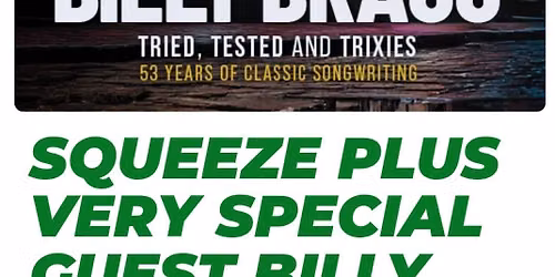 Squeeze and Billy Bragg at The Ovo Hydro