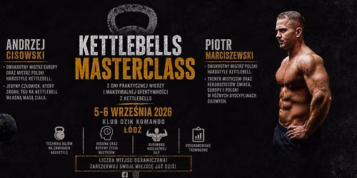 Kettlebell Masterclass - szkolenie hardstyle kettlebell
