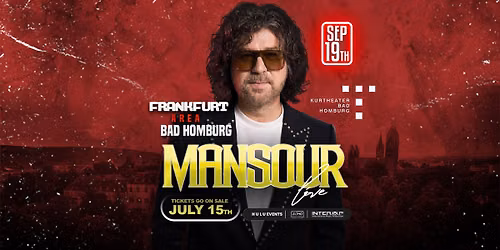 Mansour Live in Bad Homburg — Kurtheater Bad Homburg